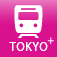 シンプルな路線図-東京路線図